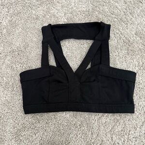 Jo + Jax Women's Black Strappy Top